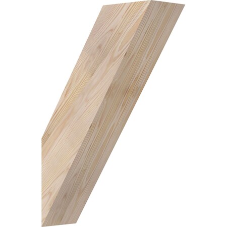 Ekena Millwork 5 1/2"W x 16"D x 24"H Traditional Smooth Knee Brace, Douglas Fir BRC06X16X24TRA00SDF